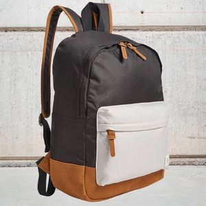 NWT Sun + Stone, black colorblocked backpack $80 retail!